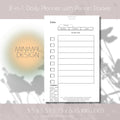 2-in-1 Day Planner and Period Tracker